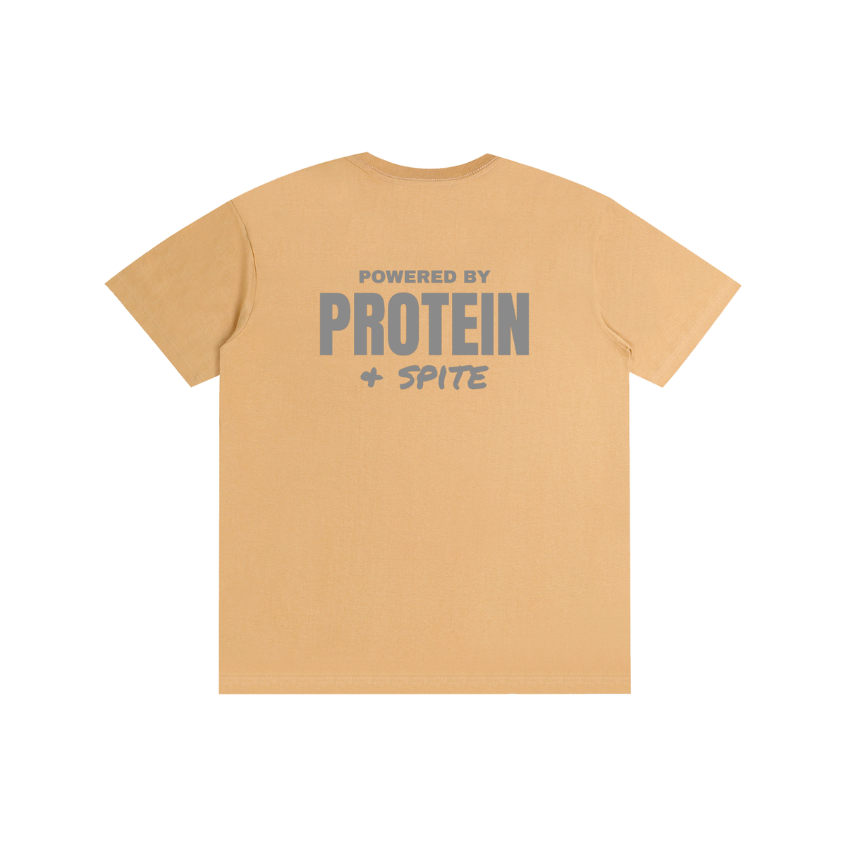 Powered by Protein & Spite funny gym t-shirt, unisex, view 6