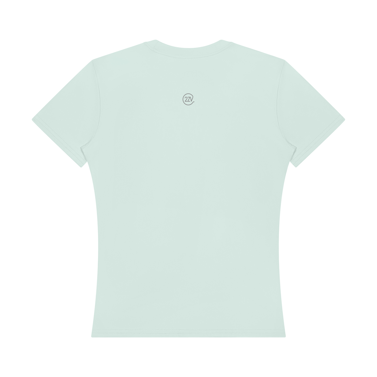 Stride Fitted Training Tee in Mint Green, women's activewear