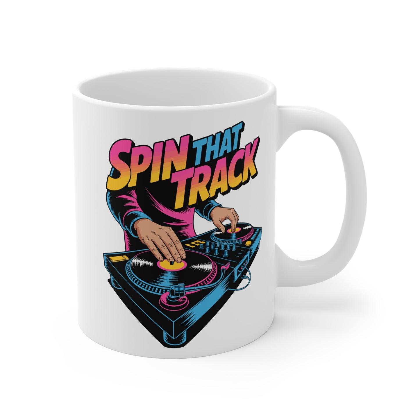 DJ-themed Coffee Mug