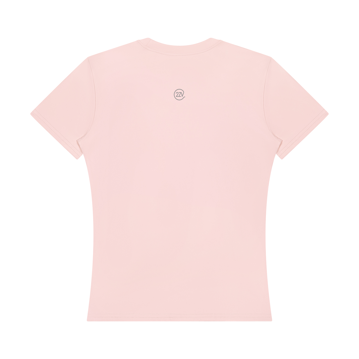 Stride Fitted Training Tee in Light Pink, women's activewear