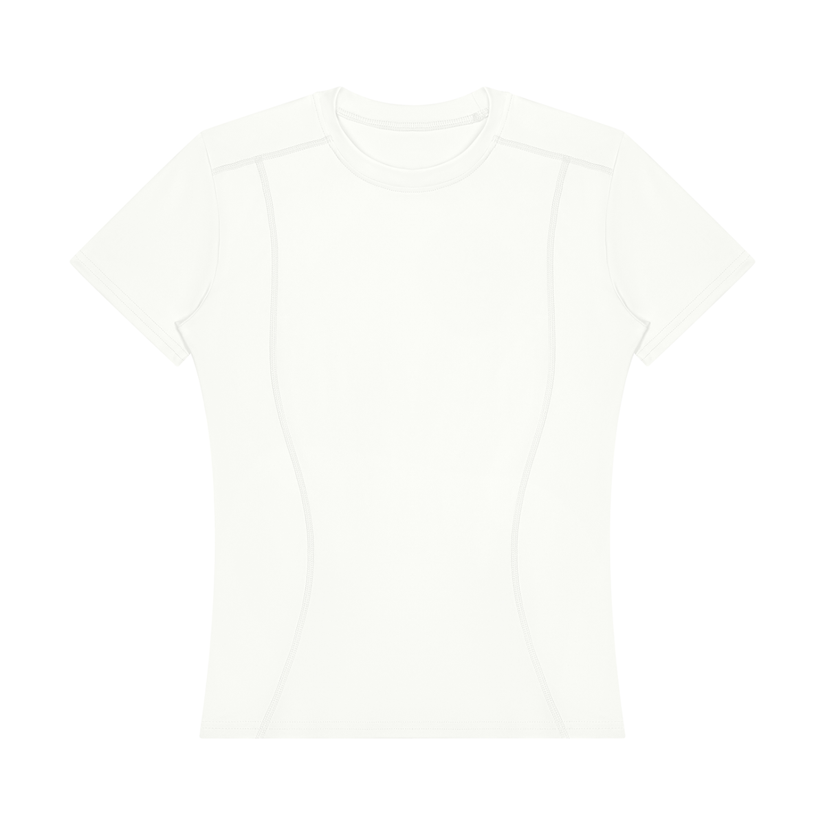 Stride Fitted Training Tee, women's activewear, view 4