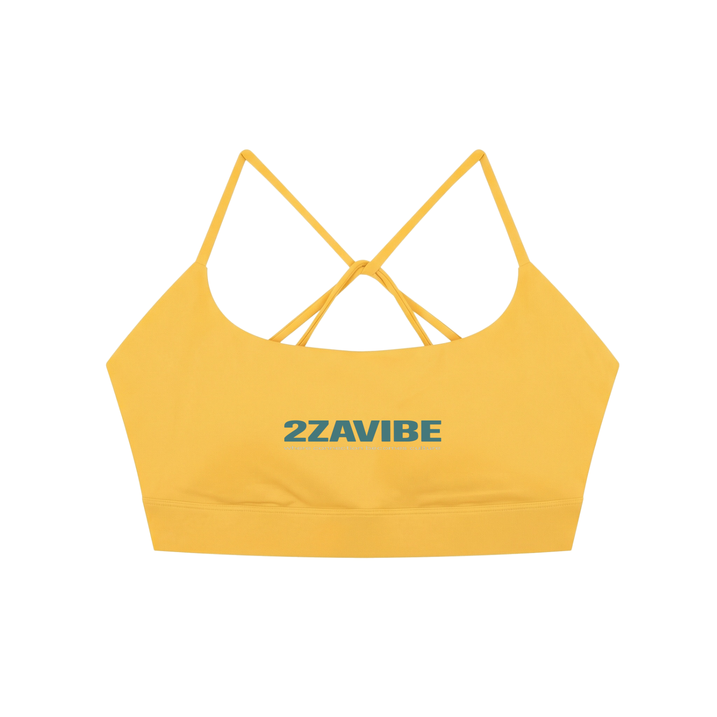 Strappy Criss Cross Yoga Sports Bra