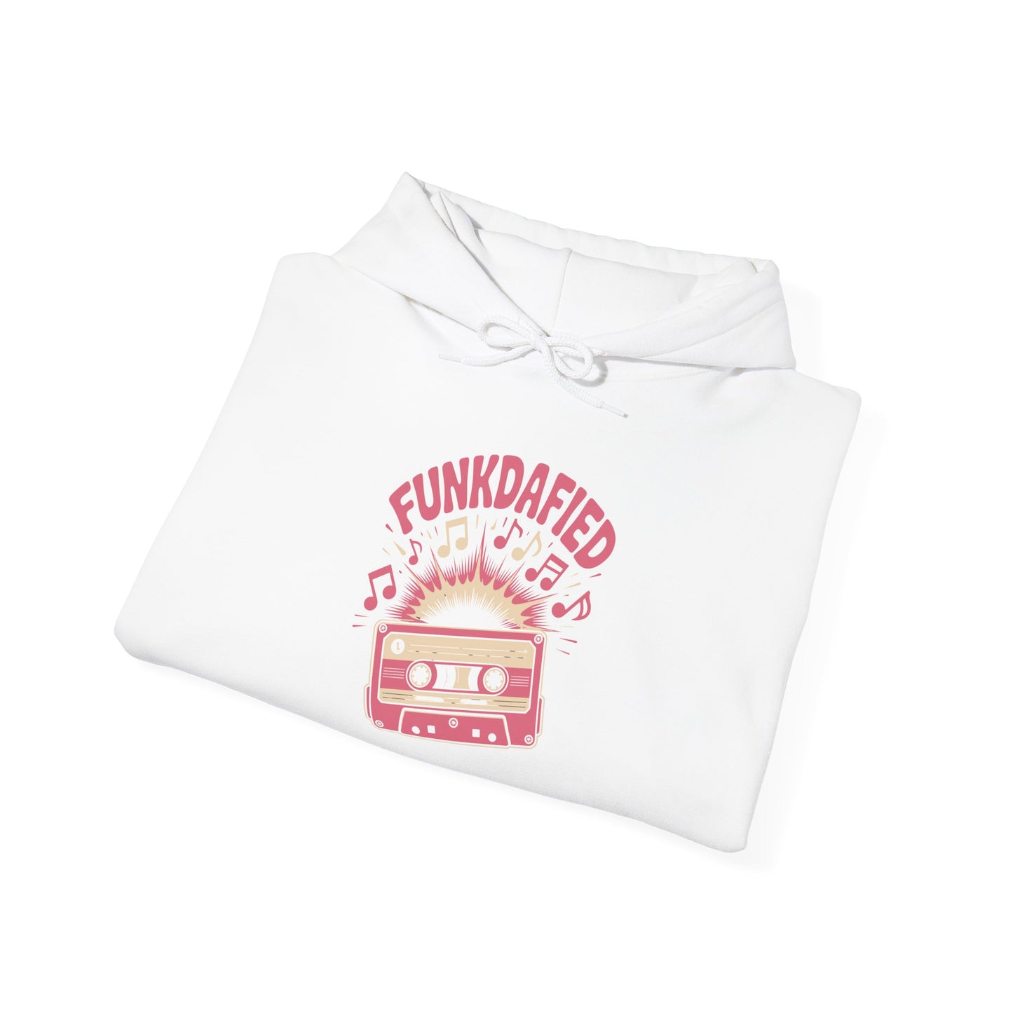 Funkdafied Hoodie with Retro Vibe, Unisex Sweatshirt for Music Lovers, Perfect for Gifting, Cozy Casual Wear, Fun for Festivals