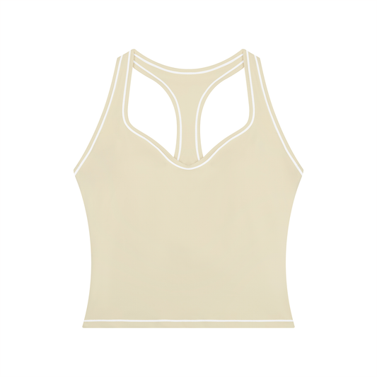 Stride Topstitch Crop Tank, women's activewear