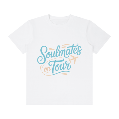 Soulmates on Tour Classic Tee in Lucent White, unisex streetwear