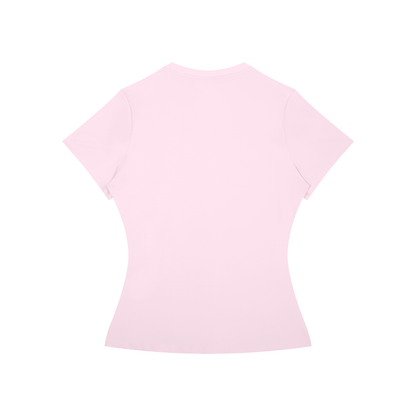 Strong Women Do Hard Things Fitted Tee, women's streetwear, view 2