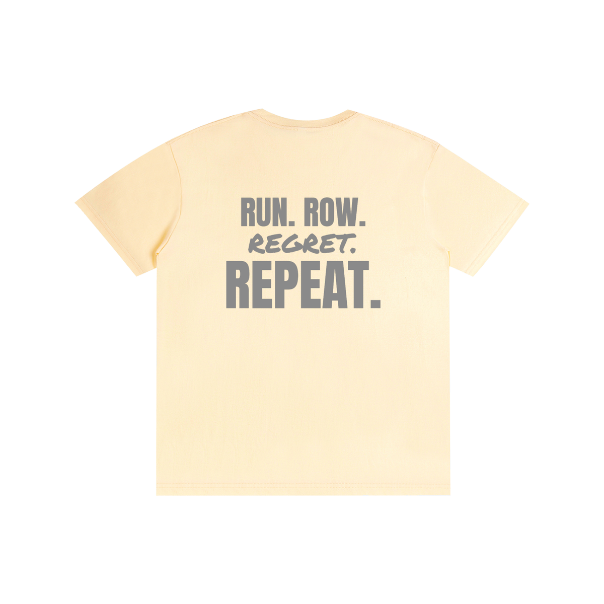 Run Row Regret Repeat funny gym t-shirt, unisex, view 6