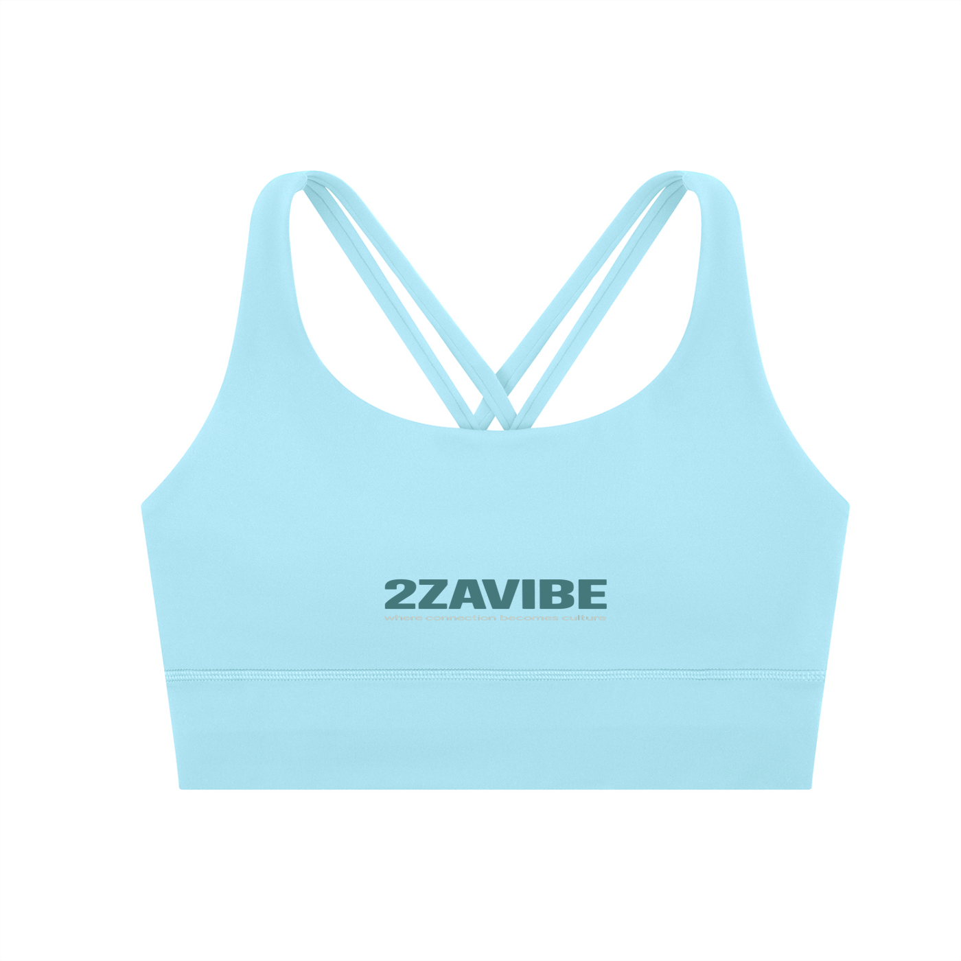 Strappy Criss-Cross Sports Bra
