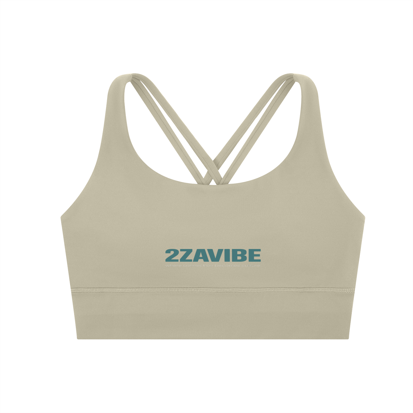Strappy Criss-Cross Sports Bra