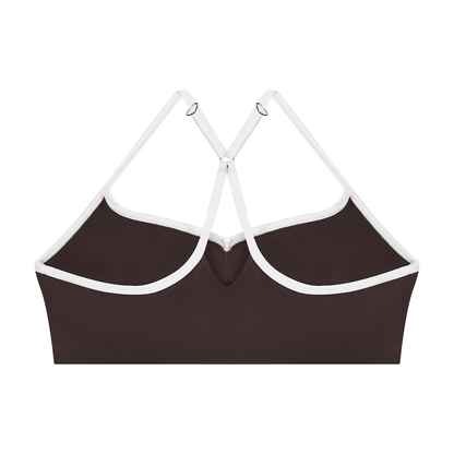 Stride Contrast Sports Bra, women's activewear, view 4