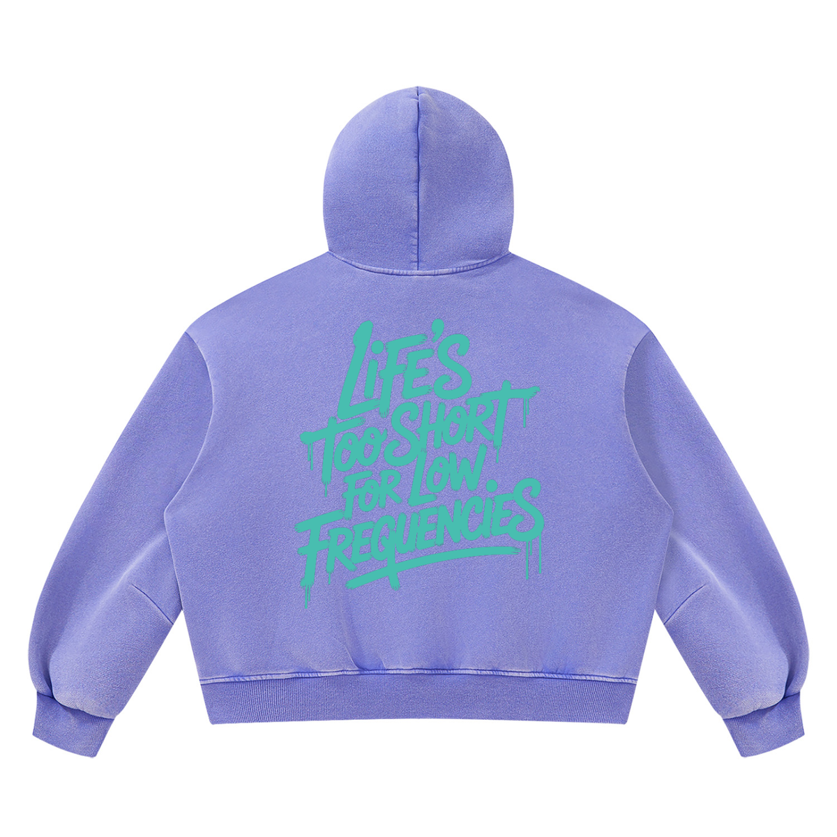 Low Frequencies Vintage Wash Hoodie, unisex streetwear, view 10