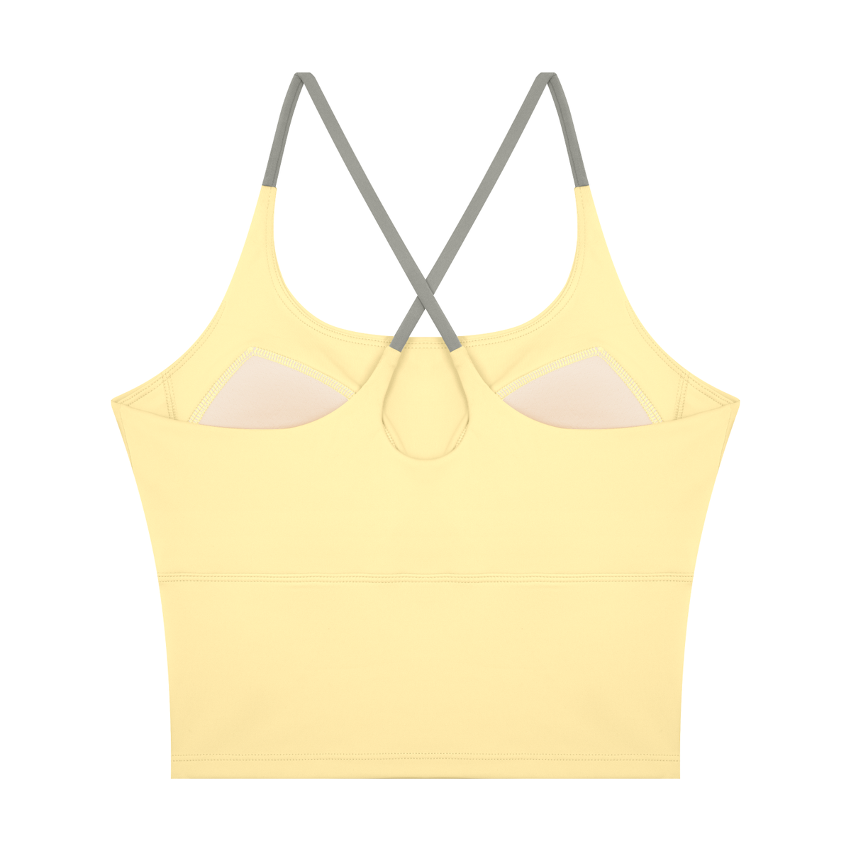 Block Lined Crop Tank, women's activewear, view 6