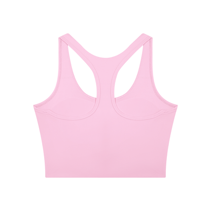 Block Two-Tone Crop Tank, women's activewear, view 7