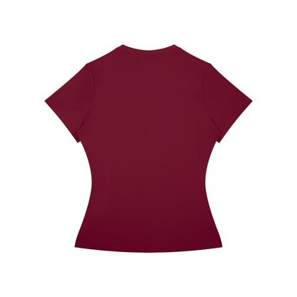 Strong Women Do Hard Things Fitted Tee, women's streetwear, view 4