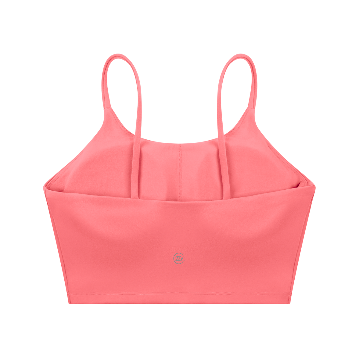 Tandem Spaghetti Strap Sports Bra in Rose Pink, women's activewear