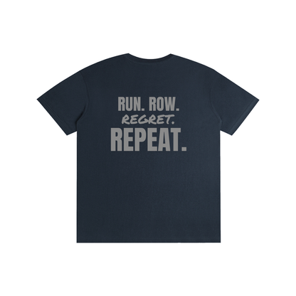 Run Row Regret Repeat funny gym t-shirt, unisex, view 17