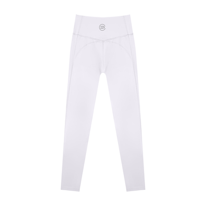 Tandem Everyday Leggings in White Gray, women's activewear