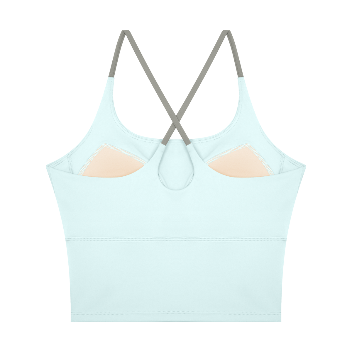 Block Lined Crop Tank, women's activewear, view 5