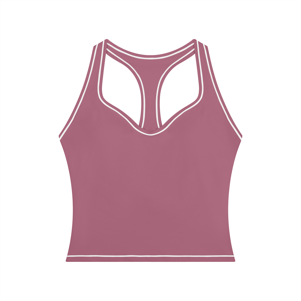 Stride Topstitch Crop Tank, women's activewear, view 5