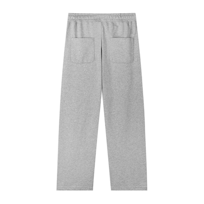 Essential Straight-Leg Sweatpants, unisex streetwear, view 2