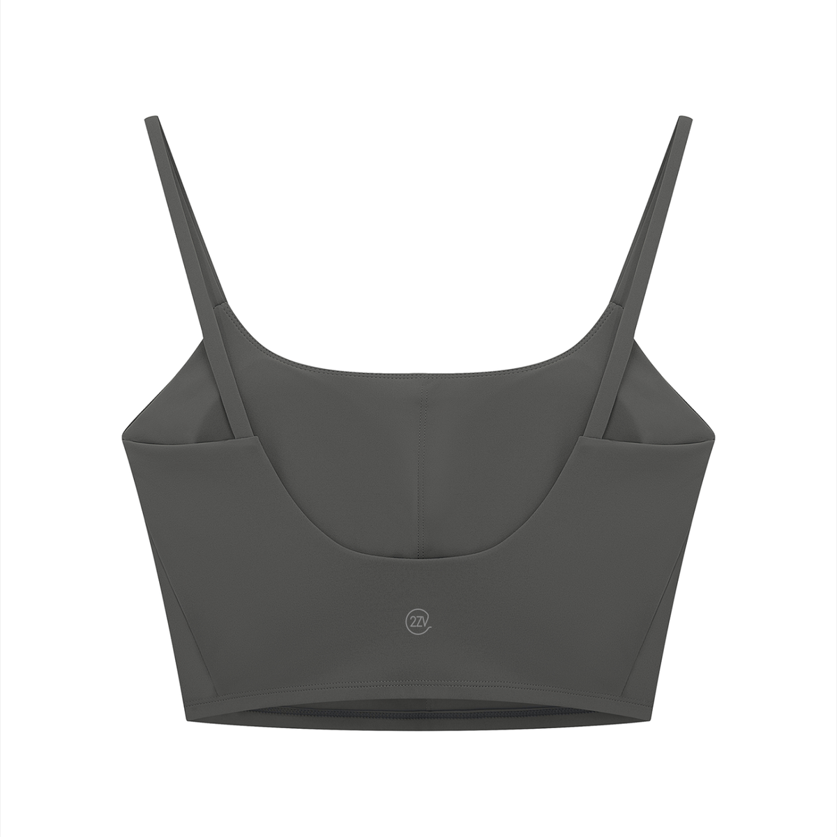 Tandem Essential Sports Bra in Dark Gray, women's activewear