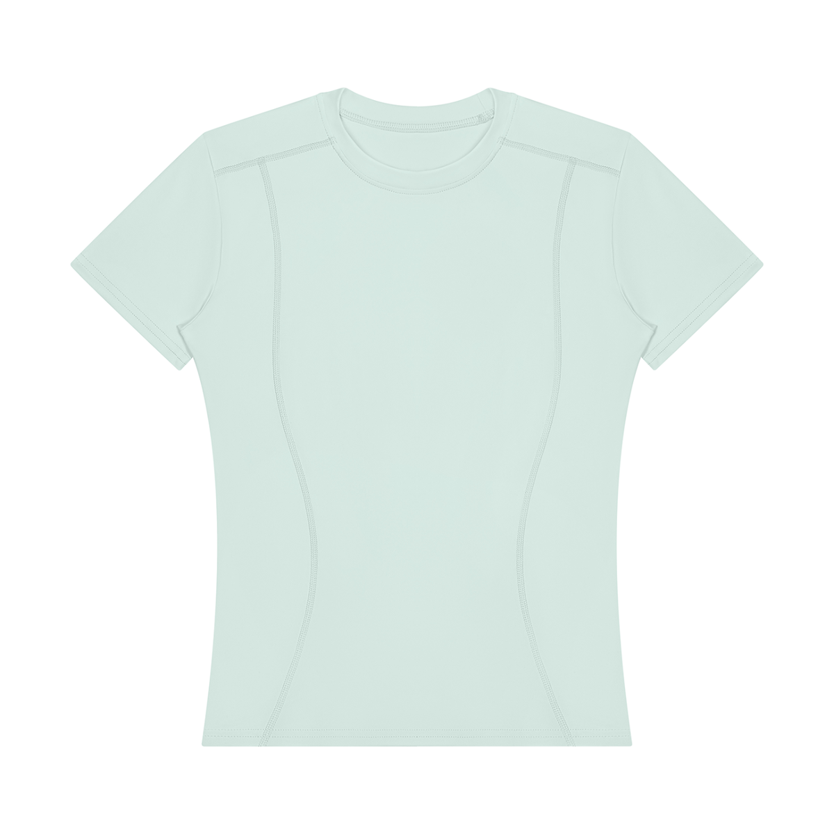 Stride Fitted Training Tee, women's activewear, view 7
