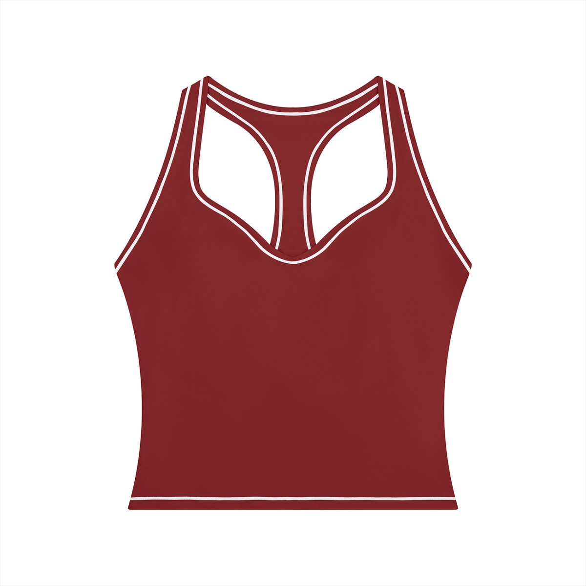 Stride Topstitch Crop Tank, women's activewear, view 8