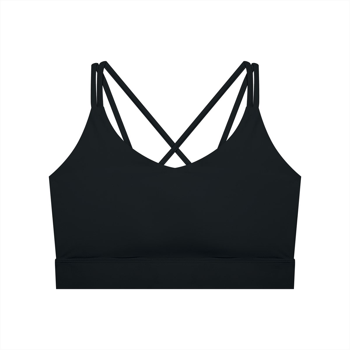 Tandem Cross-Over Sports Bra, women's activewear, view 2
