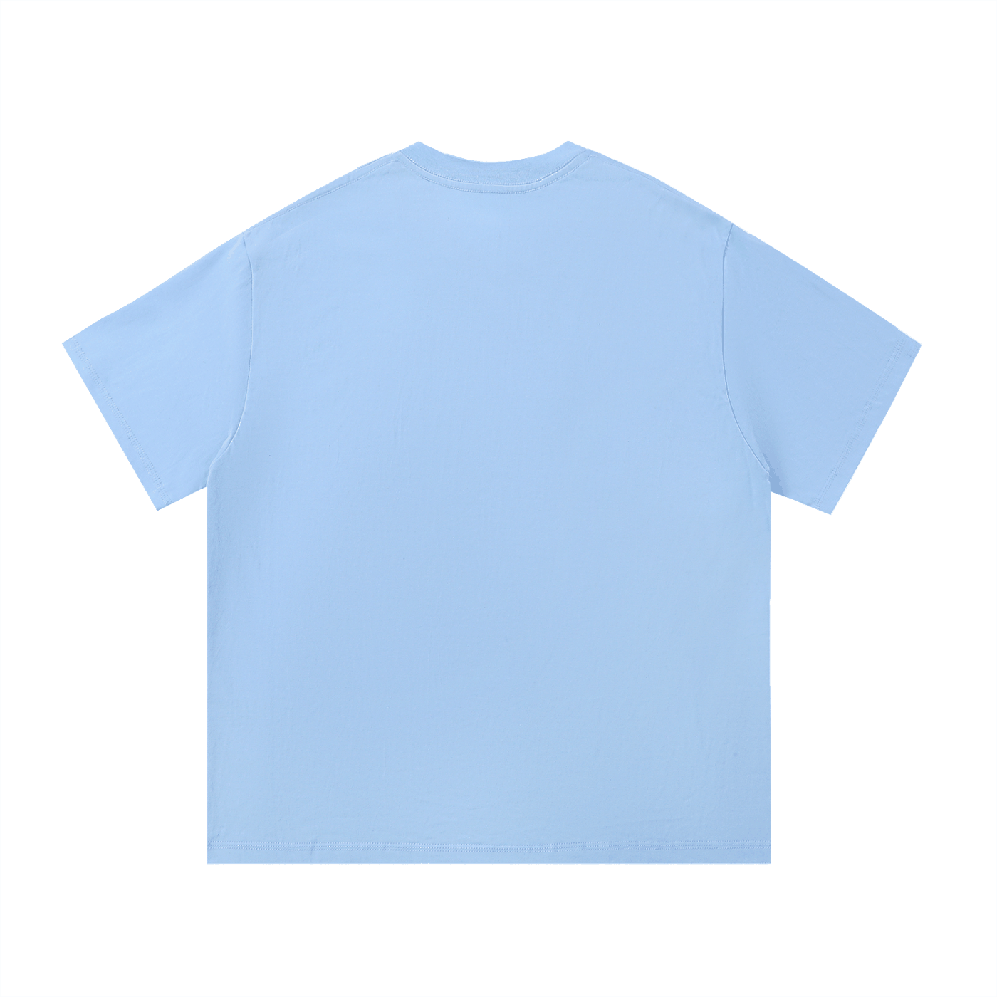 Light blue Essential Cotton T Shirt made of soft breathable cotton with a classic casual fit.