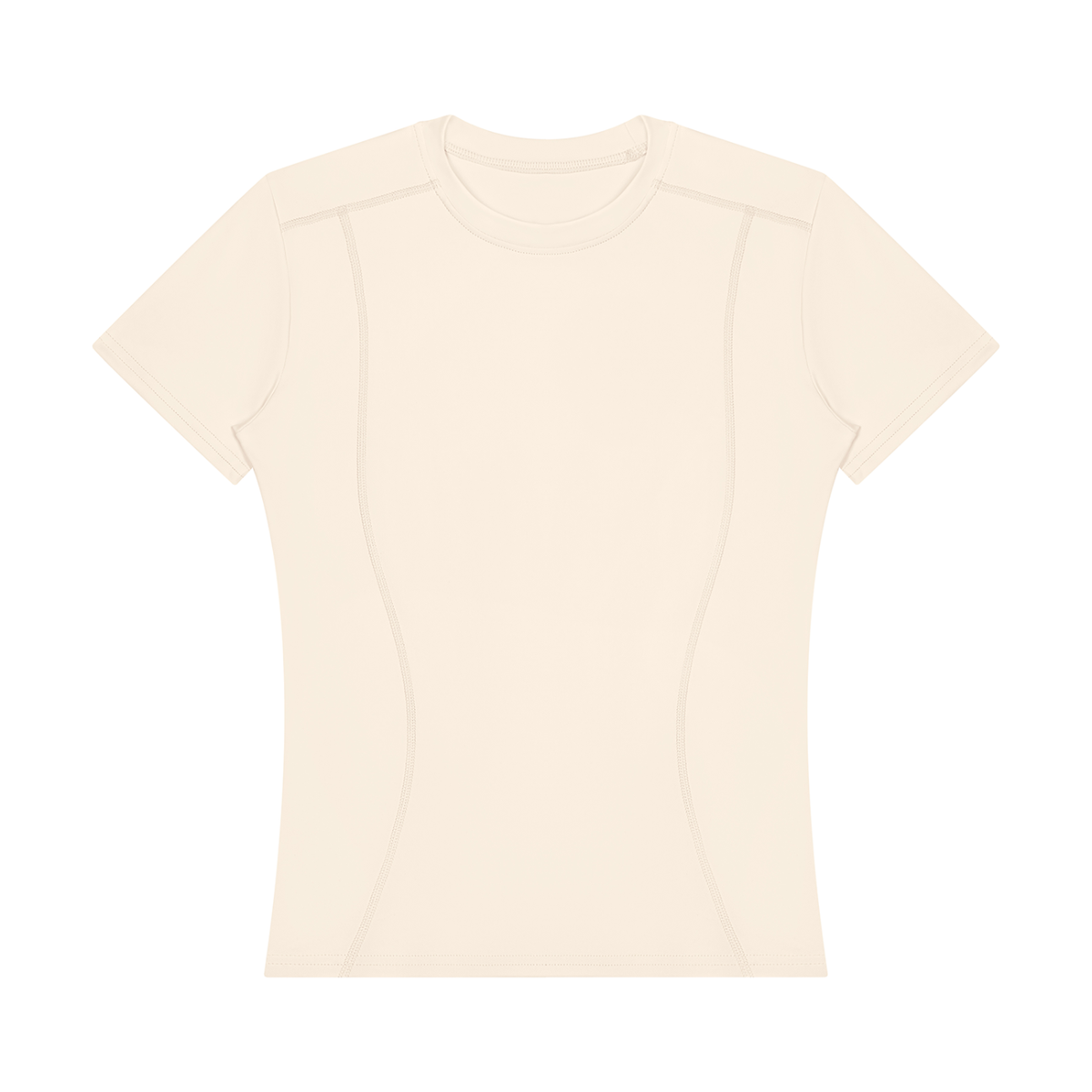 Stride Fitted Training Tee, women's activewear, view 5