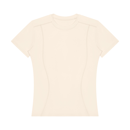 Stride Fitted Training Tee, women's activewear, view 5