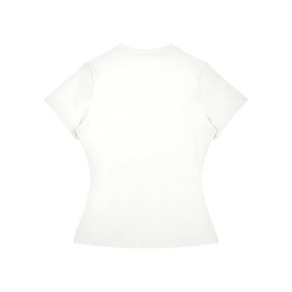 Strong Women Do Hard Things Fitted Tee, women's streetwear