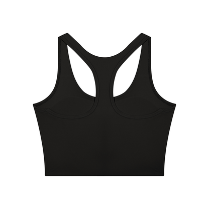 Block Two-Tone Crop Tank, women's activewear, view 2