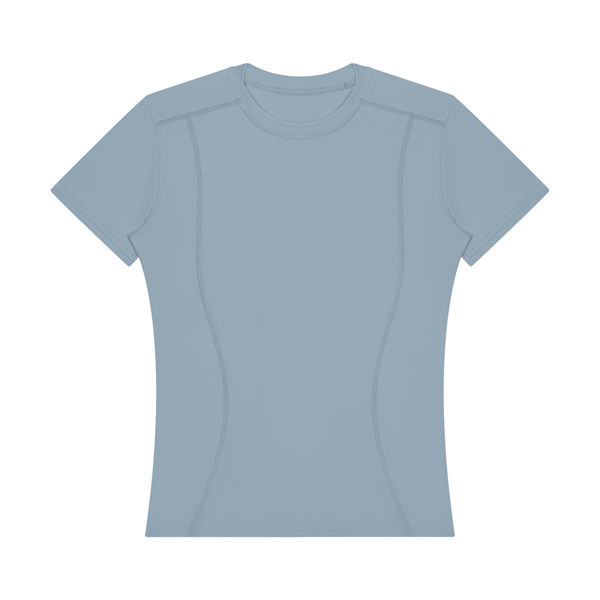 Stride Fitted Training Tee, women's activewear, view 2
