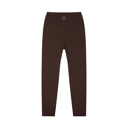 Tandem Minimal Leggings in Brown, women's activewear