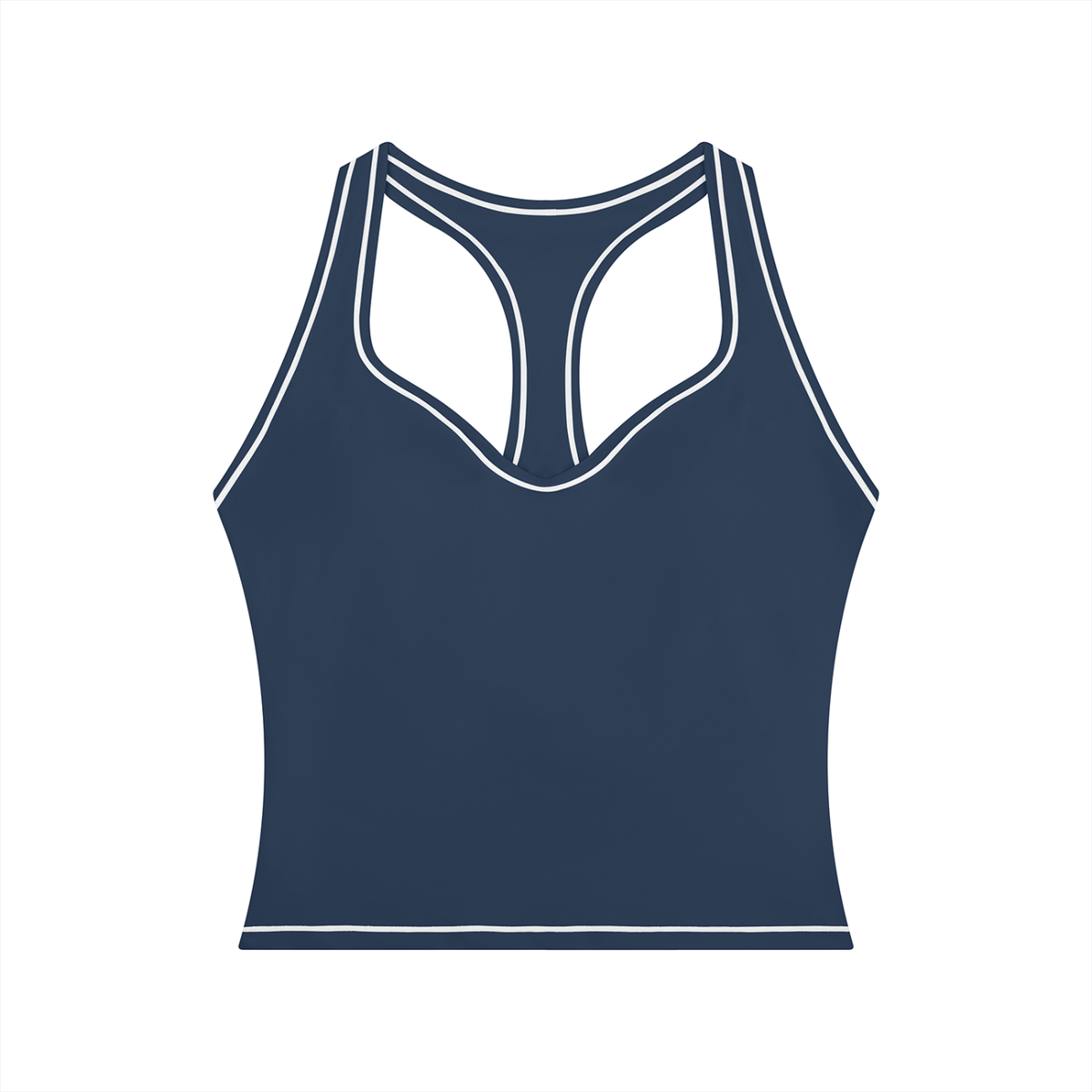 Stride Topstitch Crop Tank, women's activewear, view 10