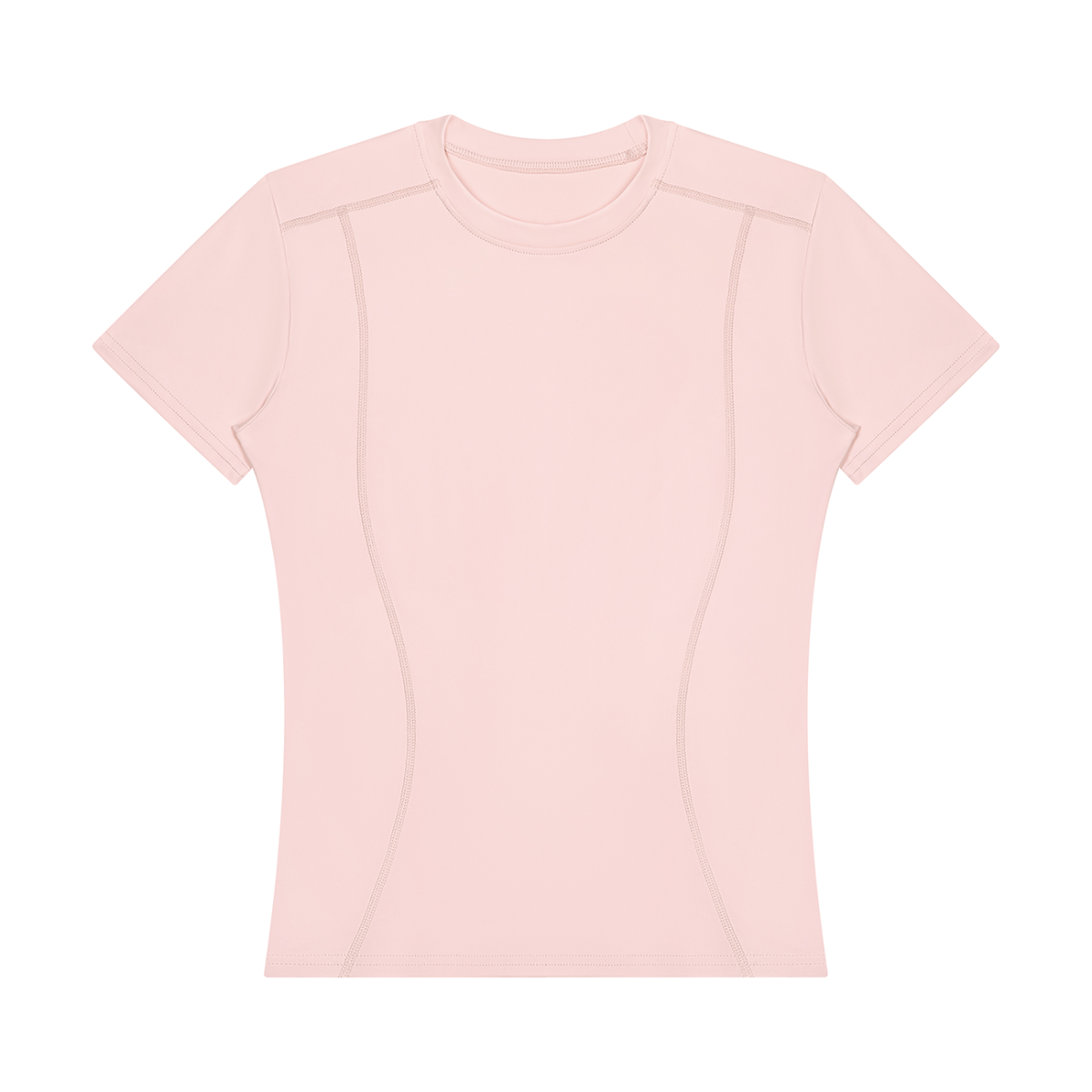 Stride Fitted Training Tee, women's activewear, view 6