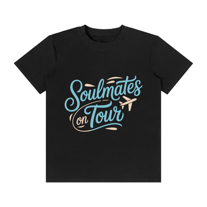 Soulmates on Tour Classic Tee in Black Beauty, unisex streetwear