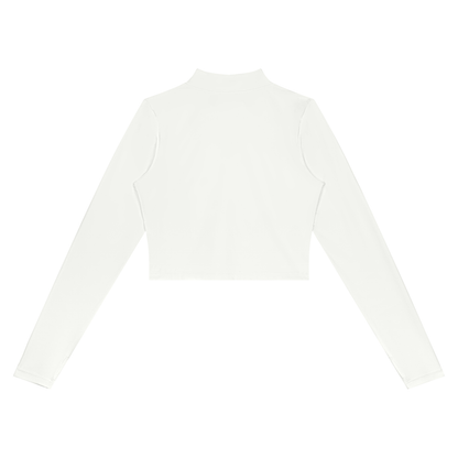 Tandem Cropped Zip Jacket, women's activewear, view 3