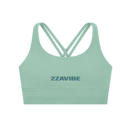 Strappy Criss-Cross Sports Bra